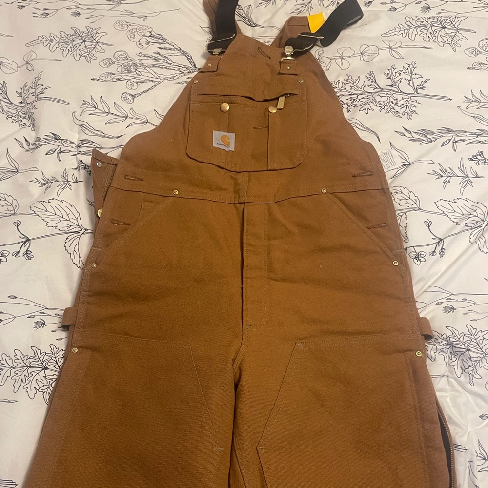 Carhartt bib overalls NWT
